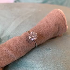 Macy’s CZ sterling silver 925 size 7 ring